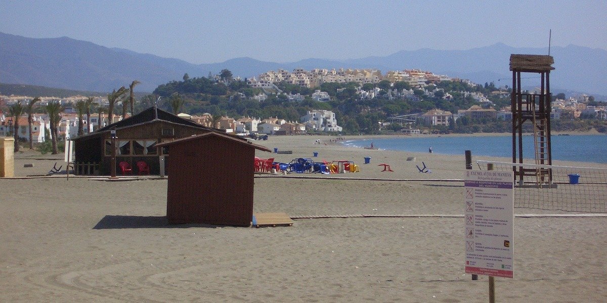 Playa de Sabinillas.